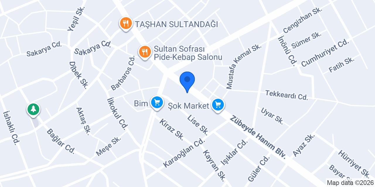 Ptt-sultandağı Şubesi konumu