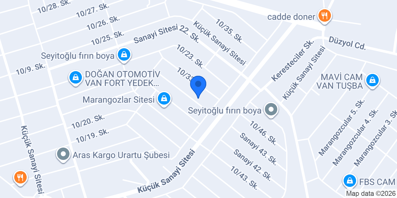Başkent-mert Oto Cam konumu