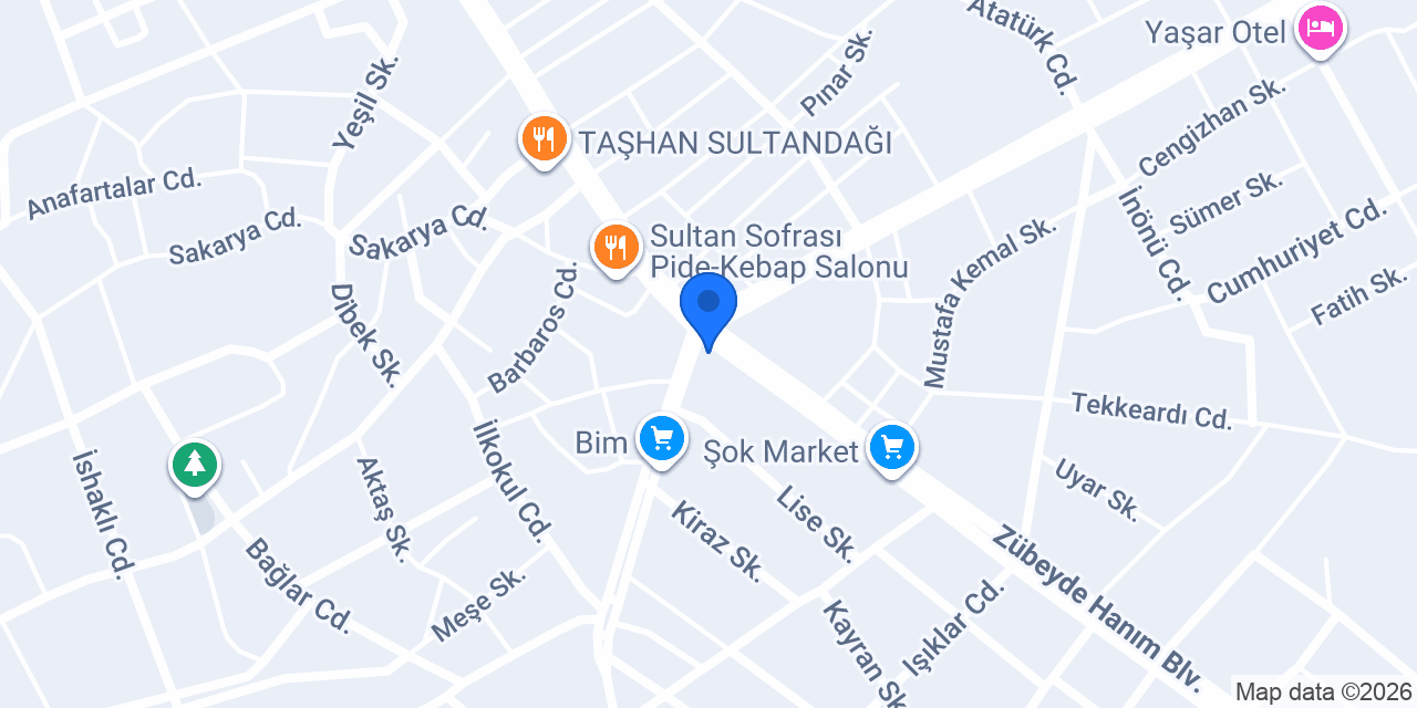 Sultandağı Eczanesi konumu