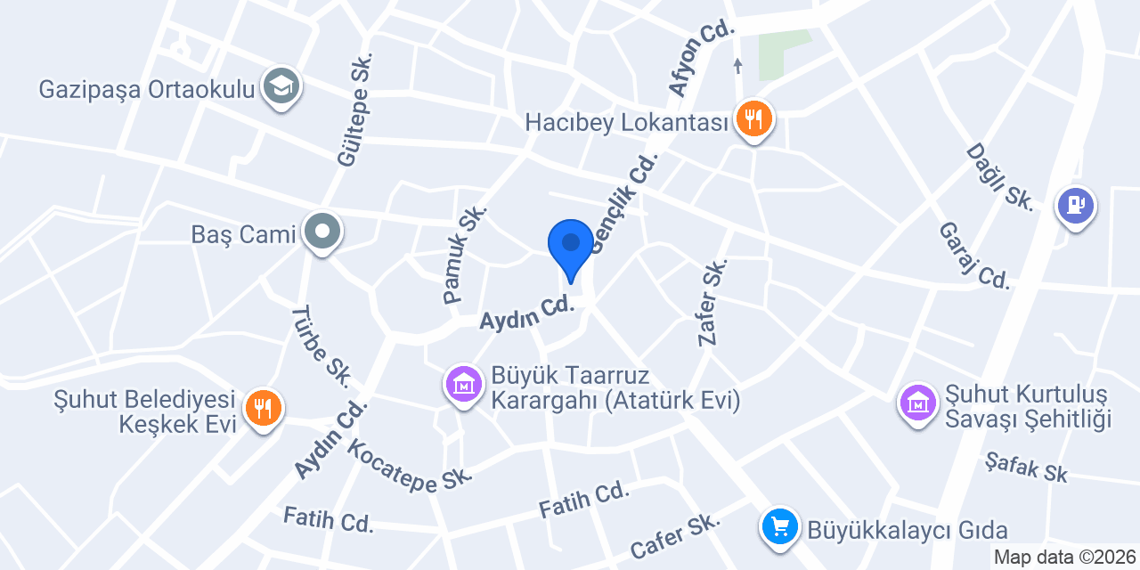 Uğur Ticaret konumu