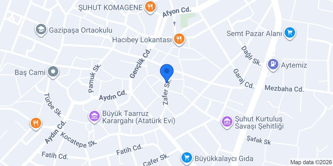 Poyrazoğlu Veteriner Kliniği konumu