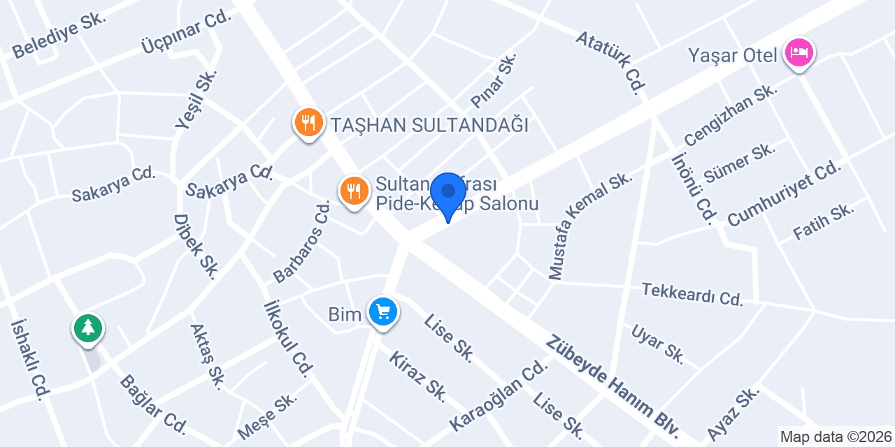 Pınar Pide Salonu Gürsel Usta konumu