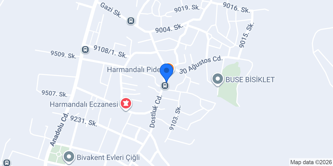 Nisa Tasarım konumu