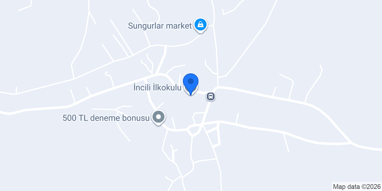 İncili İlkokulu konumu