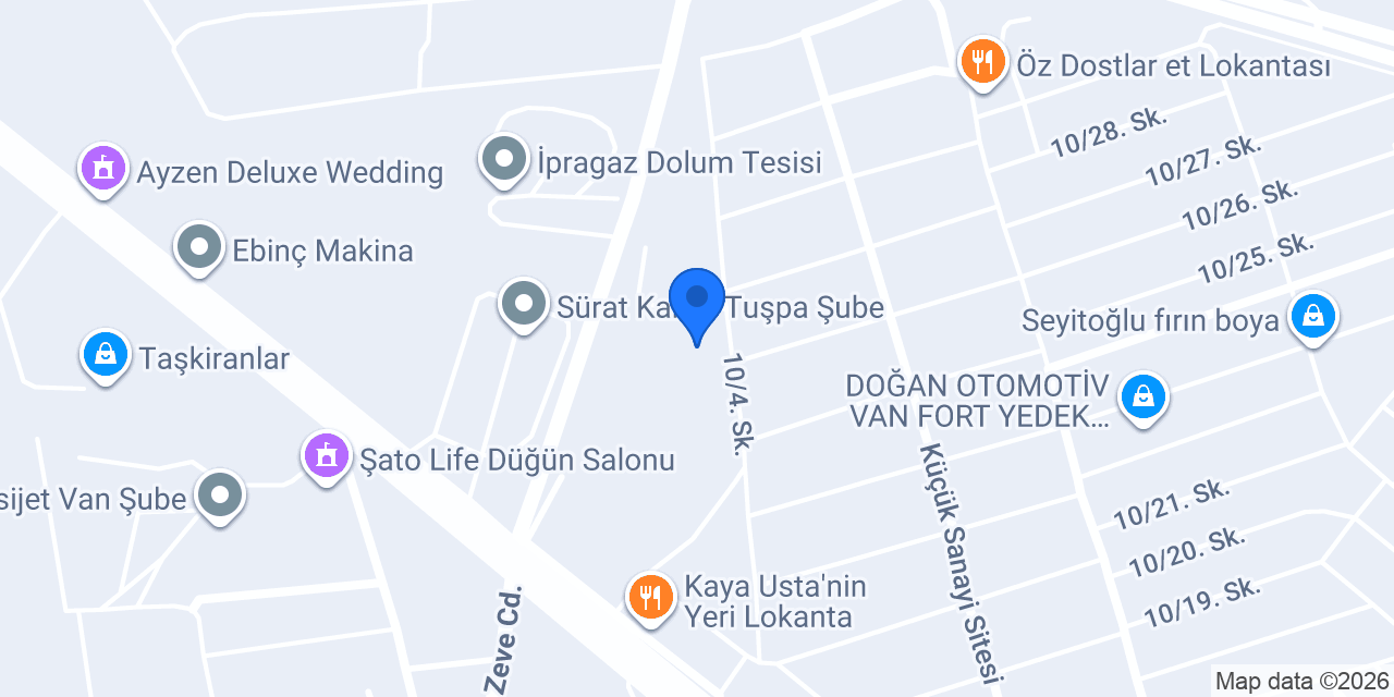 MERKEZ OTO konumu