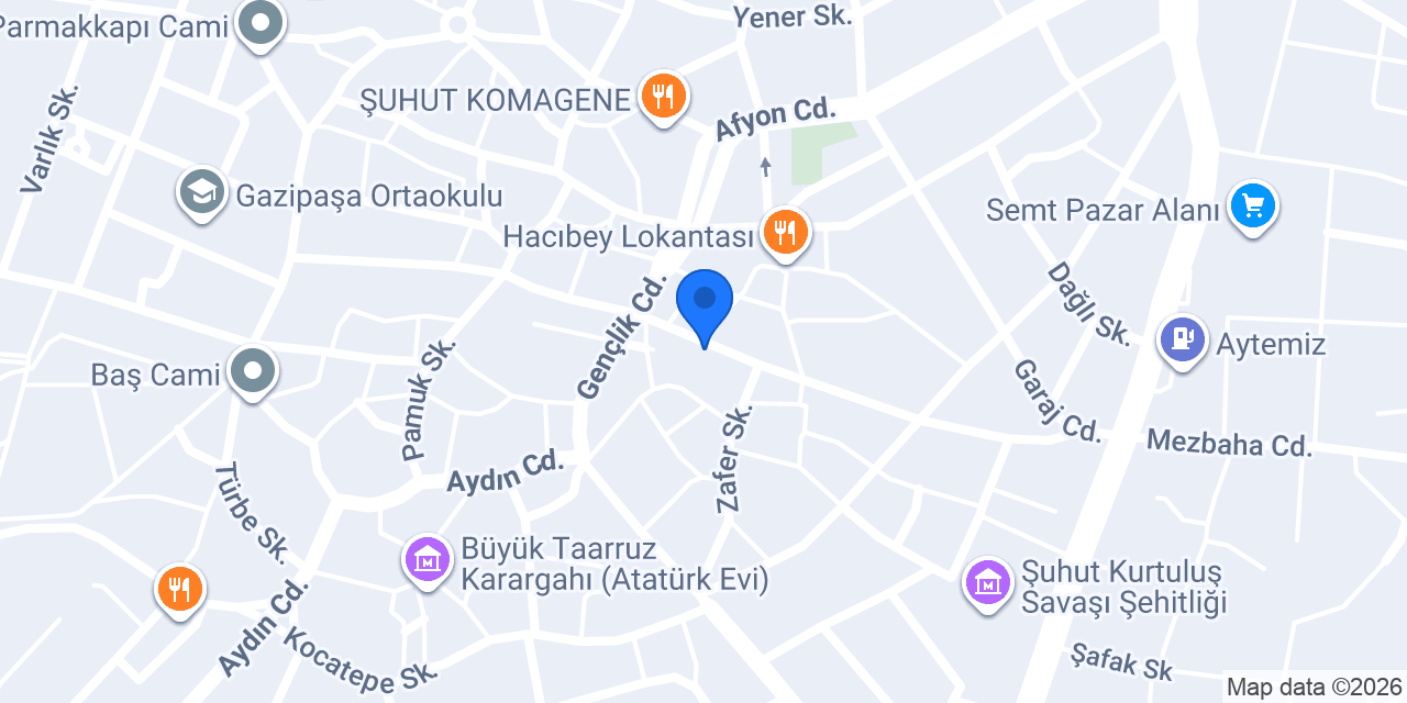 Zafer Ticaret konumu