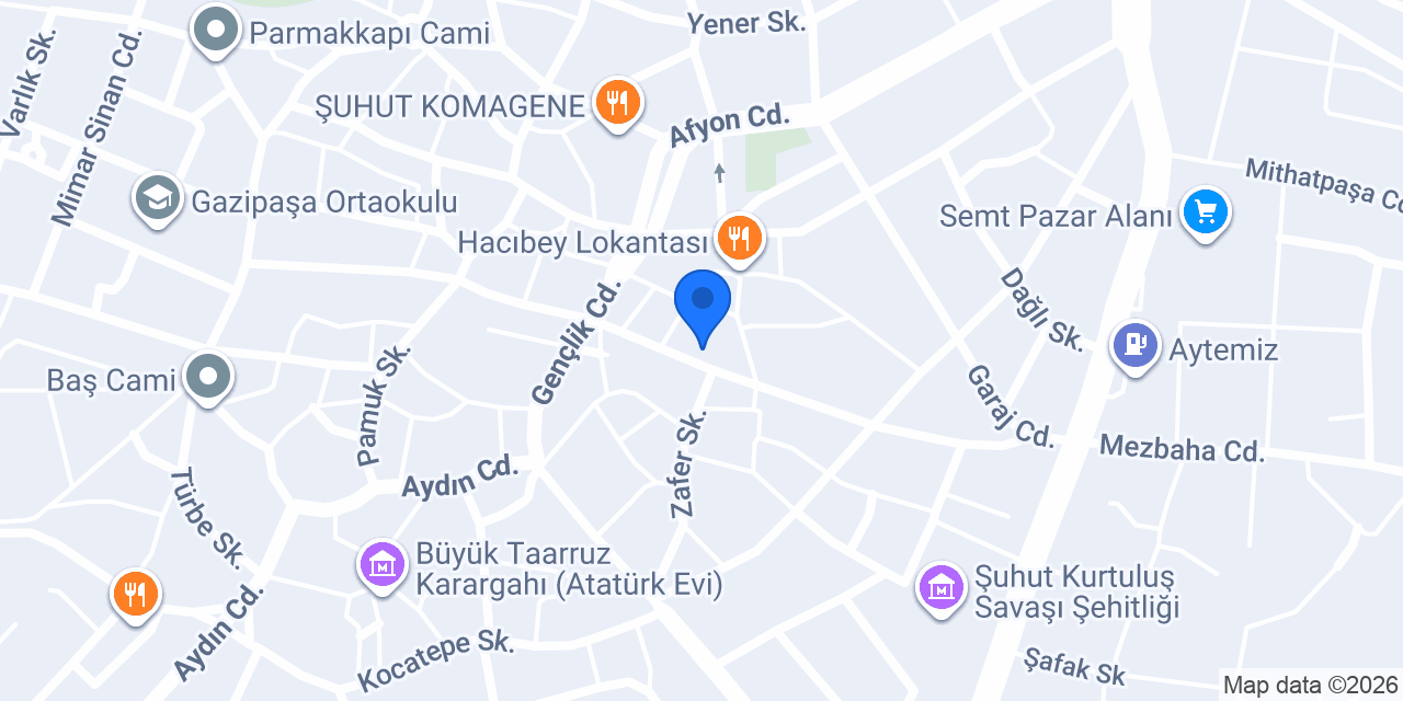 Ziya Elektrik konumu