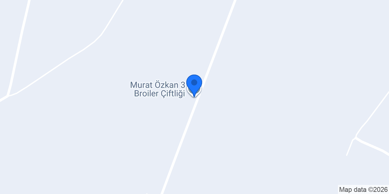 Murat Özkan 3 Broiler Çiftliği konumu