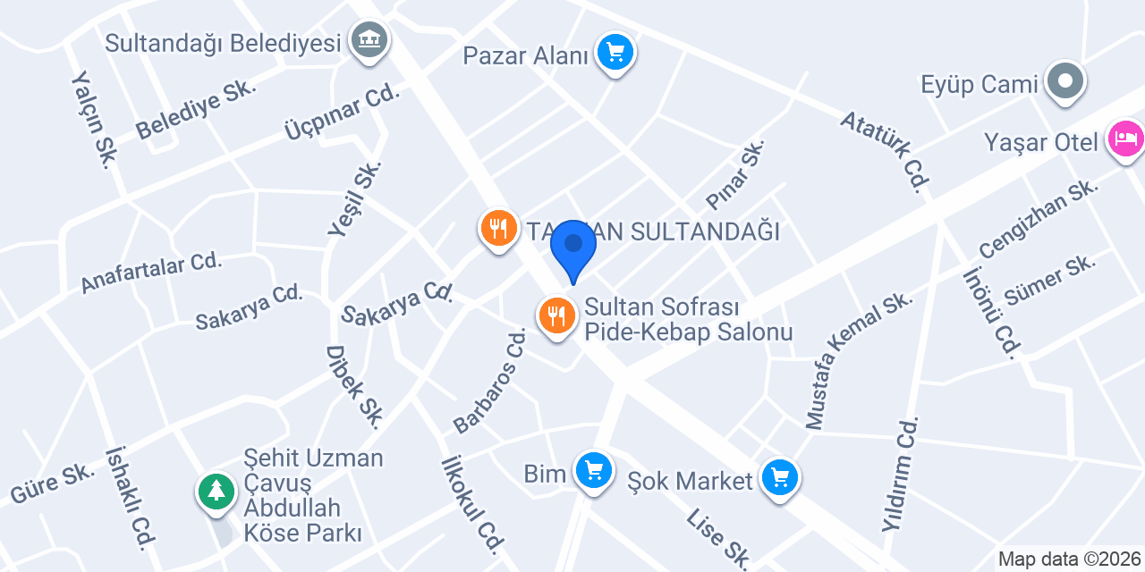 SANDAL GIDA konumu