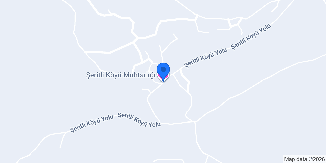 Şeritli Köyü Muhtarlığı konumu