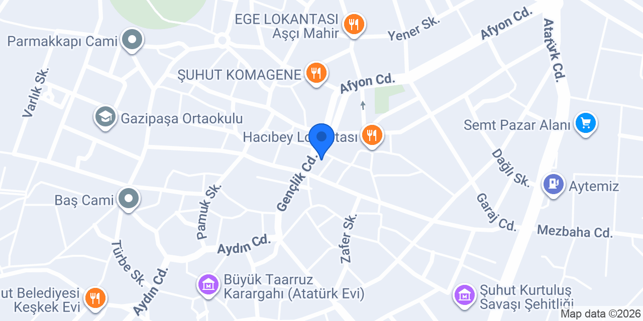 Sinada İletişim konumu