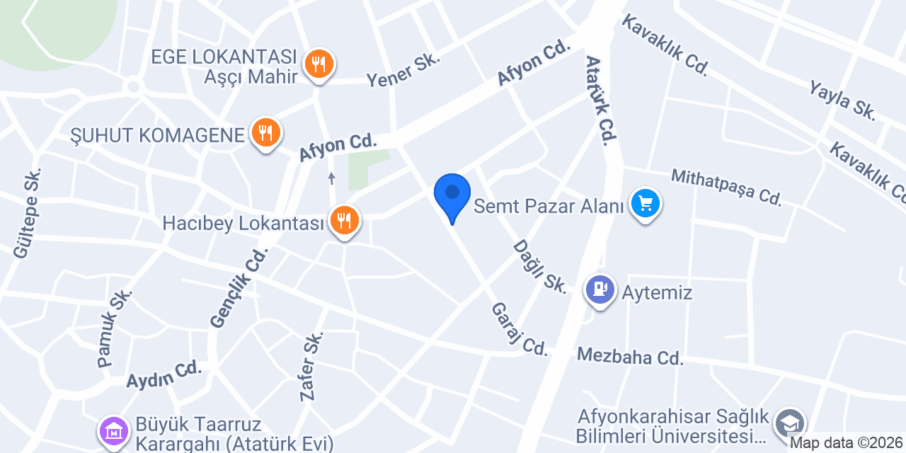 Yıldırım Motor konumu