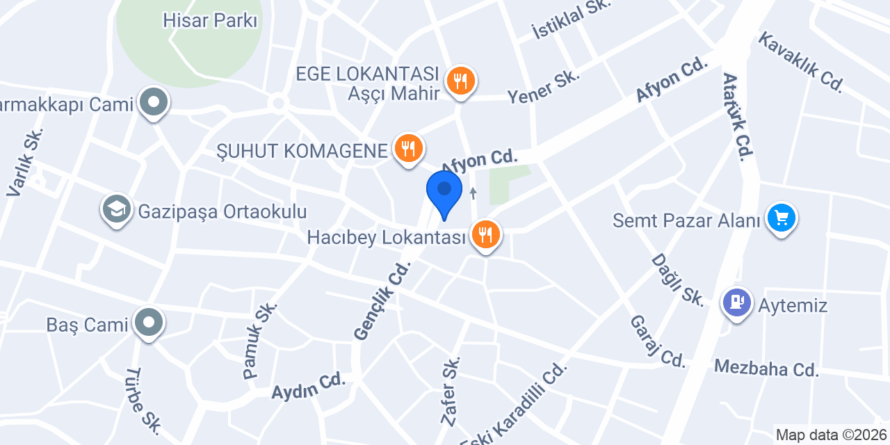 Eczane Çiğdem konumu