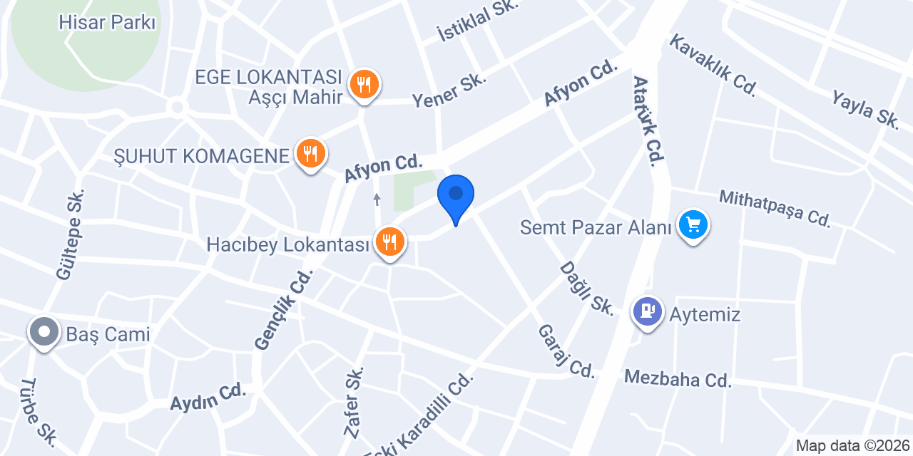 Aydin Veteriner Kliniği konumu