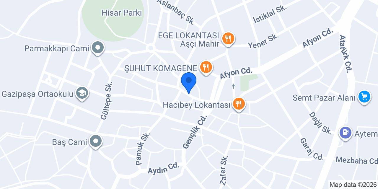 M.akifin Yeri Bilardo Salonu konumu
