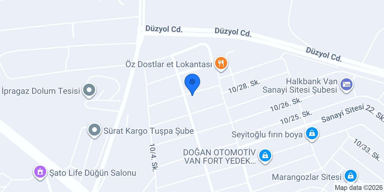 Renault özel Servis konumu