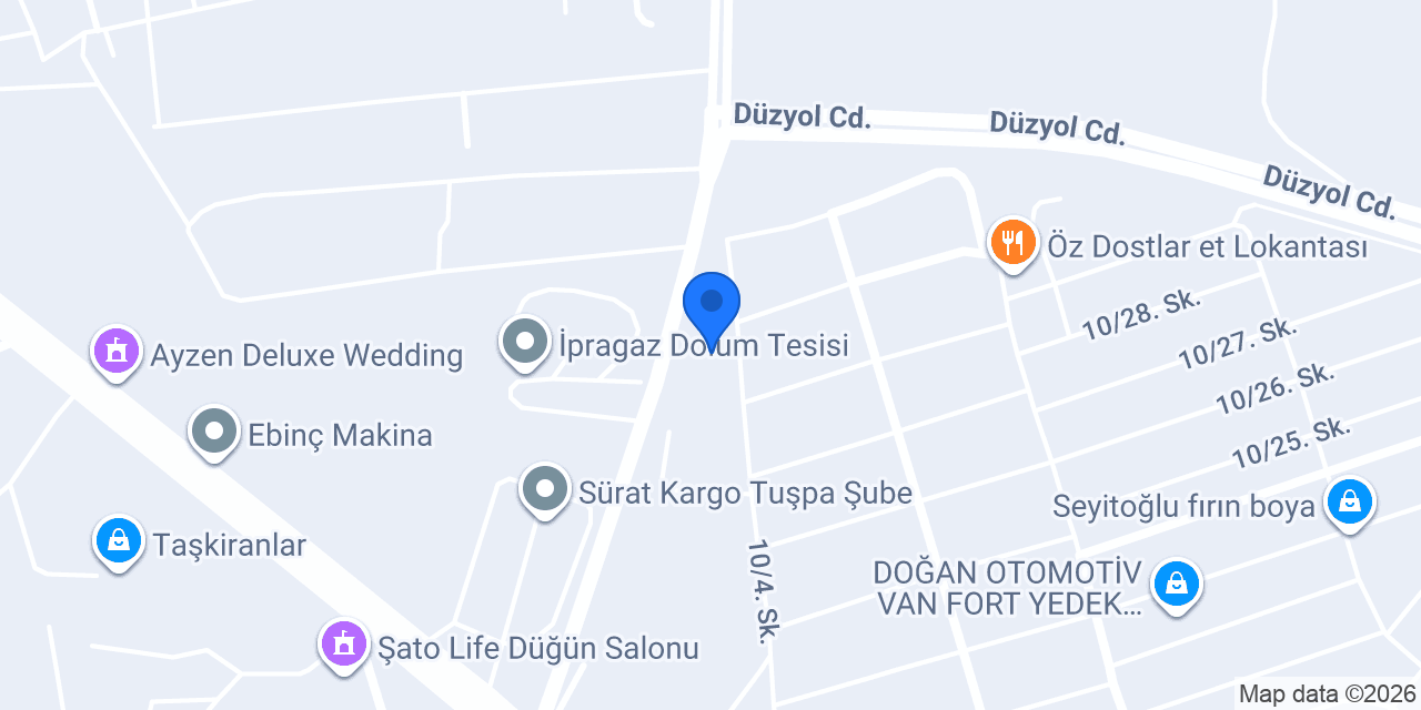 Van Oto Klinik Renault Servisi konumu