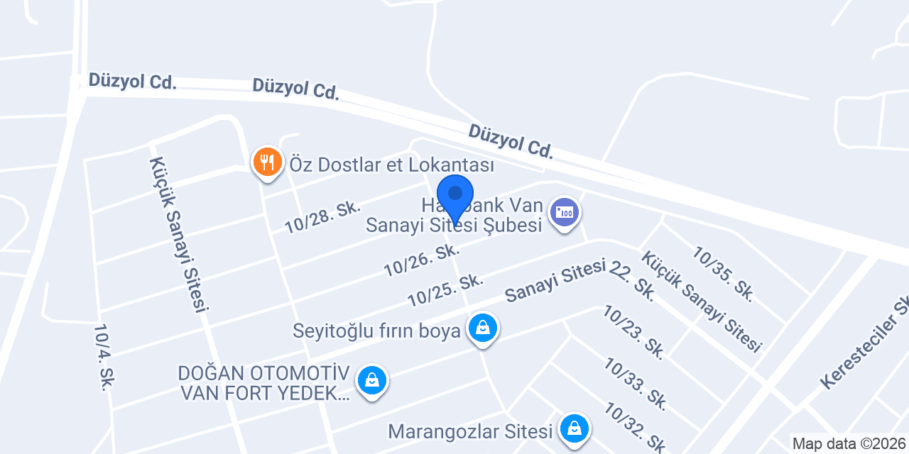 Oto aygün konumu