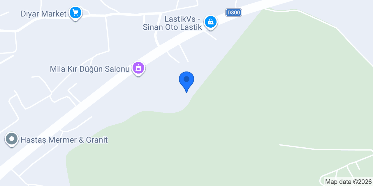 Mila Kır Düğün Salonu konumu