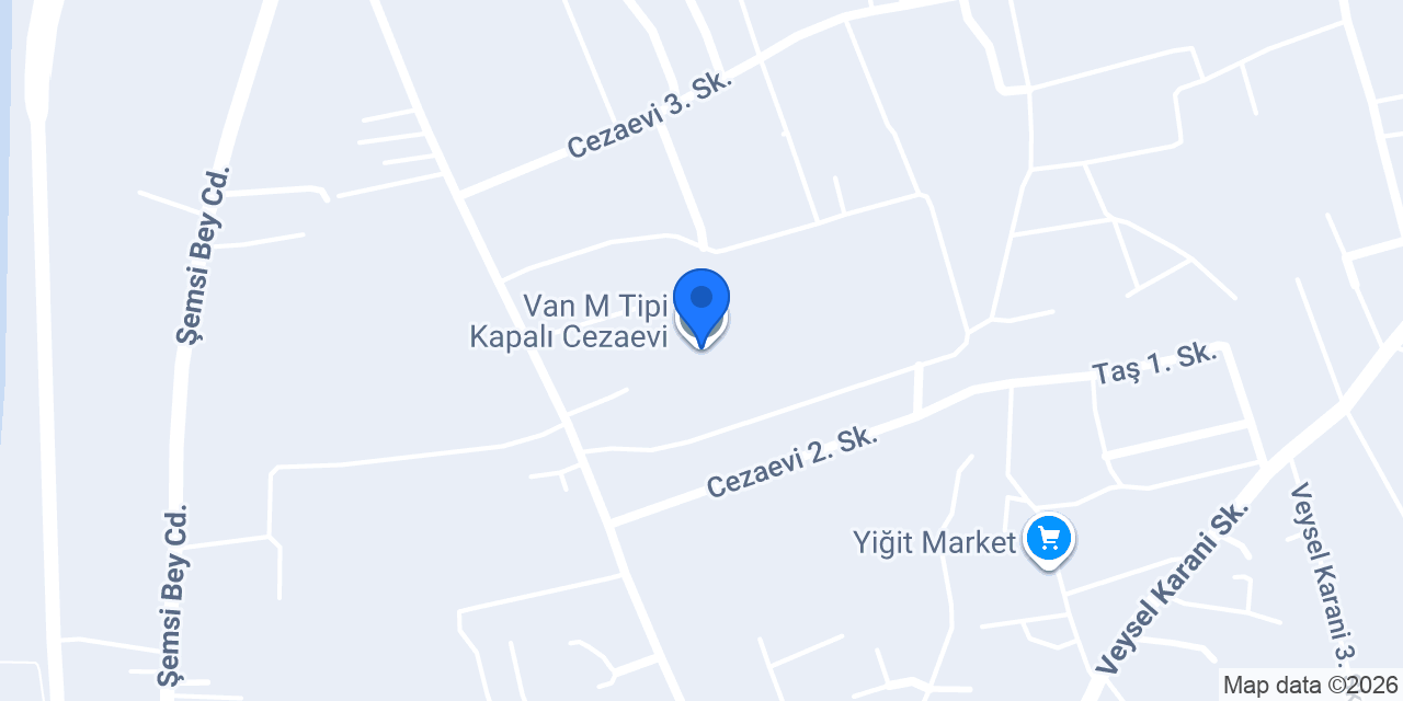 Van M Tipi Kapalı Cezaevi konumu