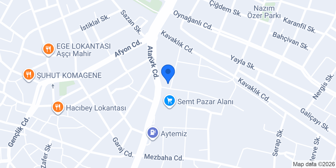Karahisar İnşaat konumu