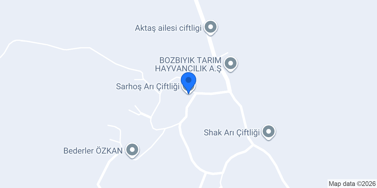 Sarhoş Arı Çiftliği konumu