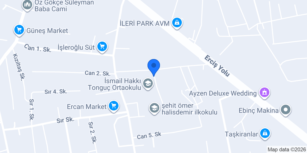 İsmail Hakkı Tonguç İlkokulu konumu