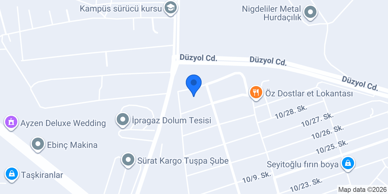 Saffen Cars Service konumu