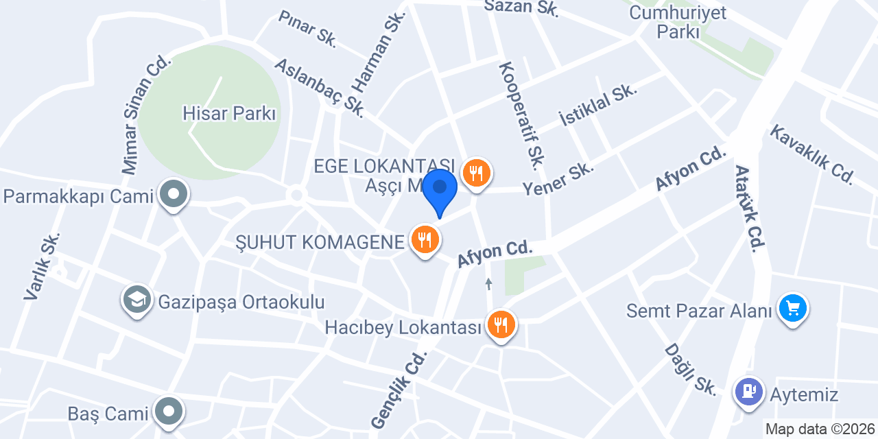 Erişim Elektronik Teknik Sevis konumu