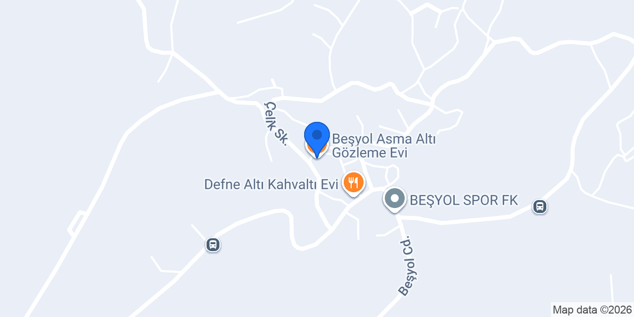 Beşyol Asma Altı Gözleme Evi konumu