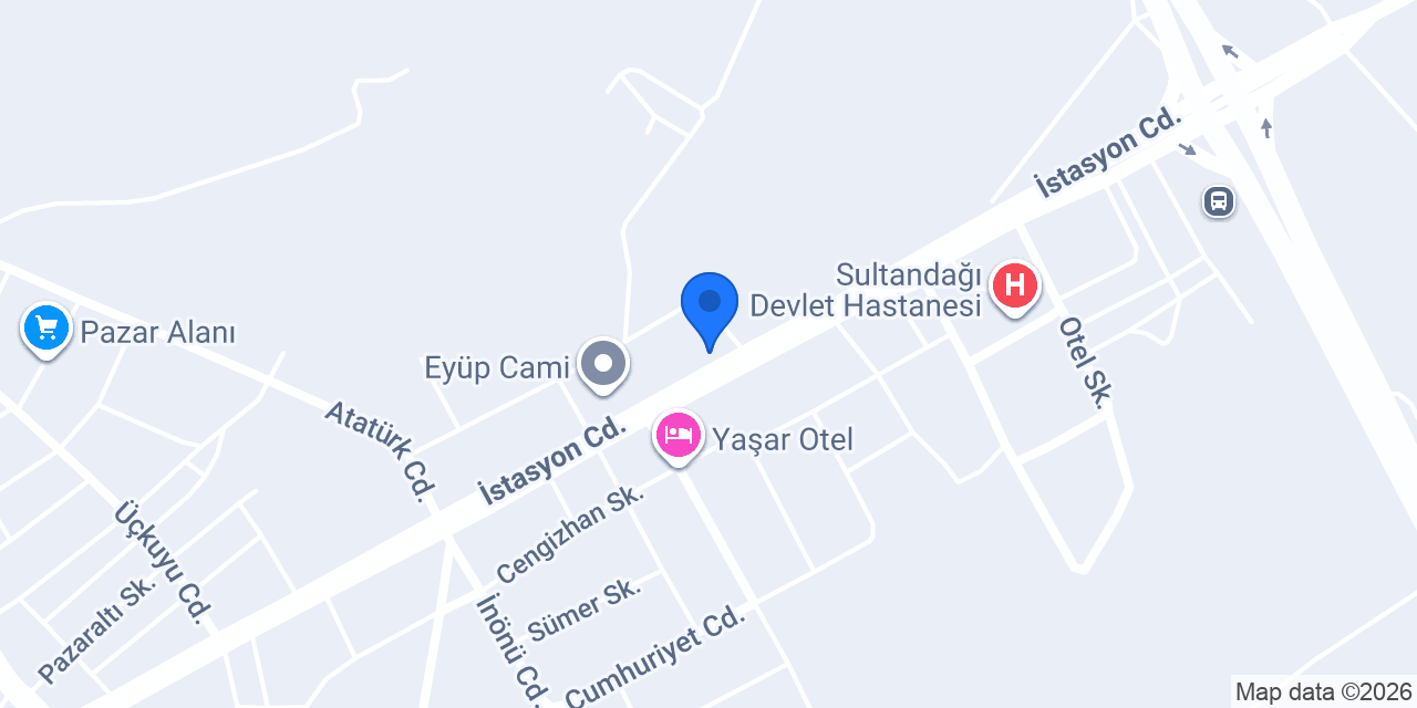 Kıyak Yapı PVC Sultandağı konumu