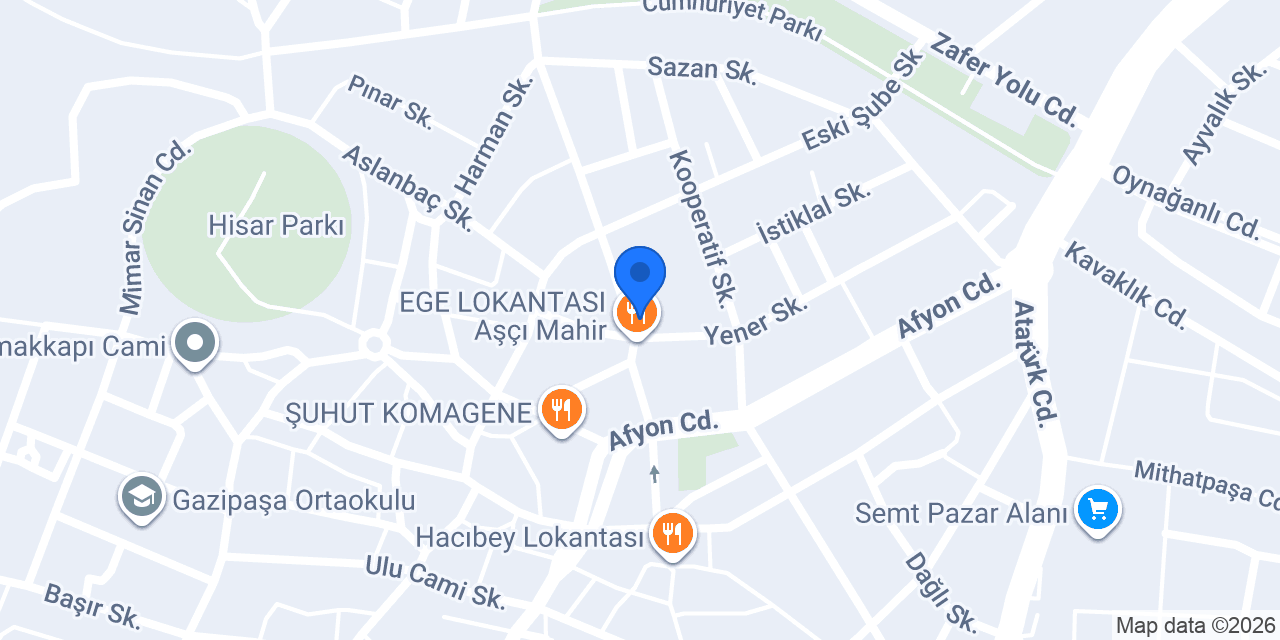 BOZDAĞ-ÇERÇİM AVM konumu