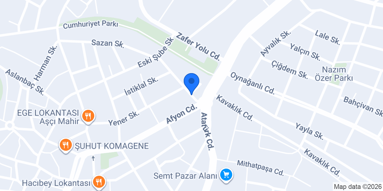 BAŞARAN DONDURMA konumu