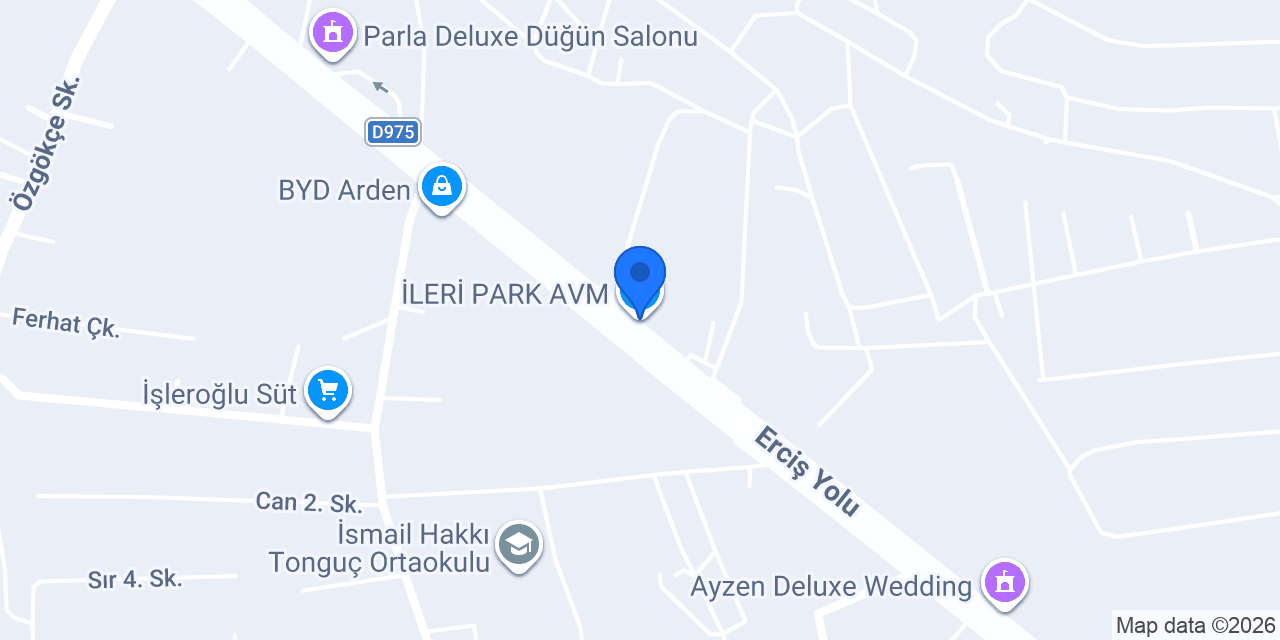 İLERİ PARK AVM konumu