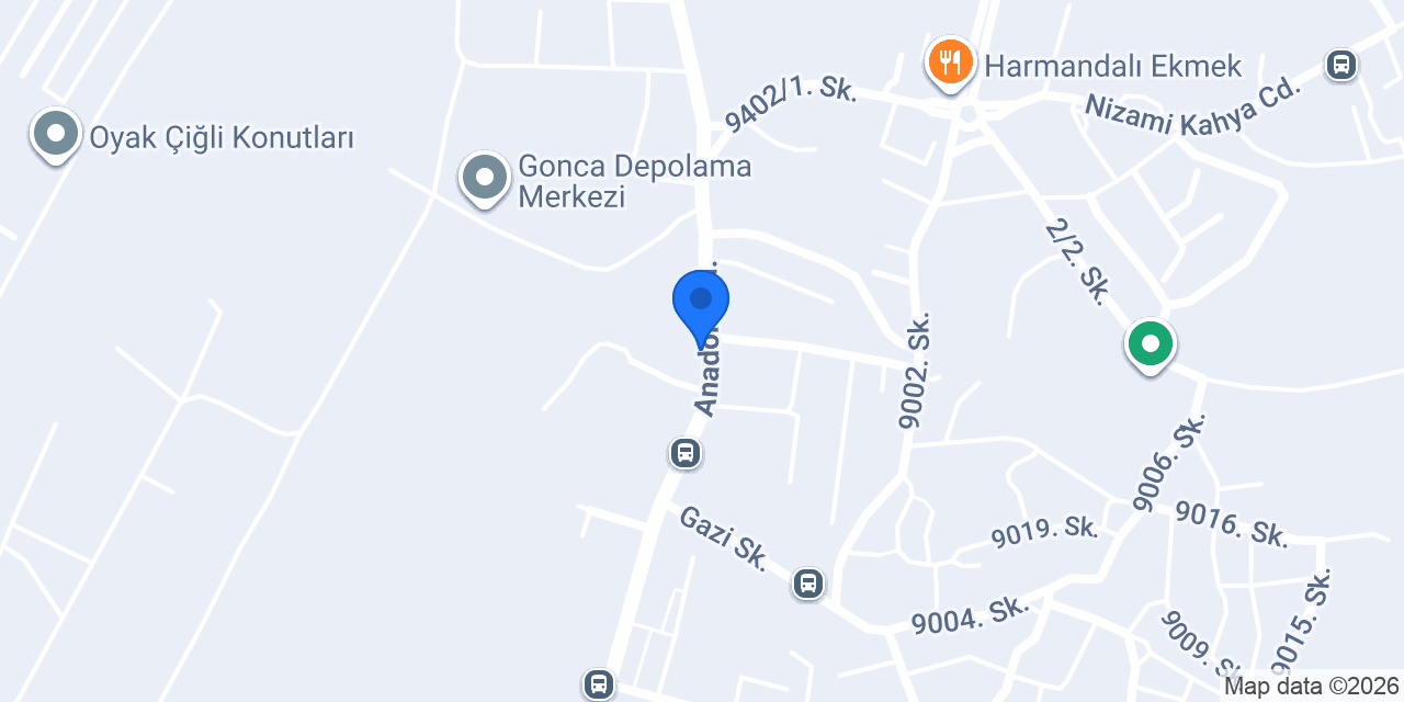 Kum Rent a Car konumu