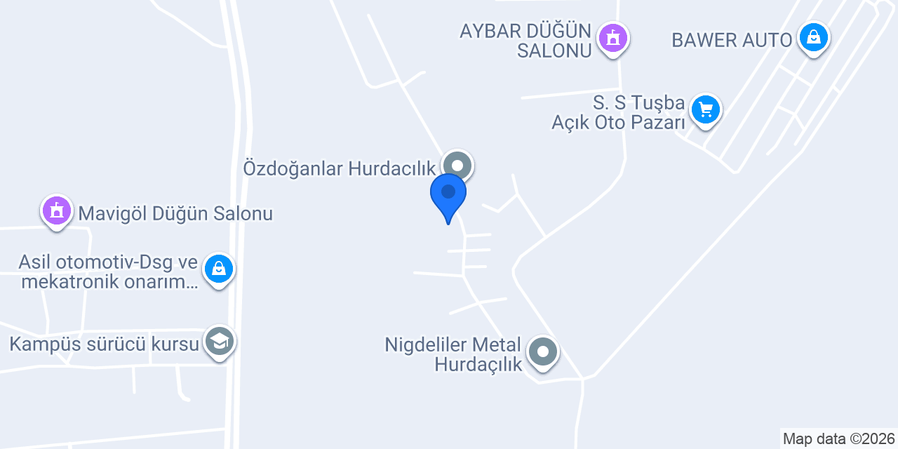 DERYA YIKIM HAFRİYAT VE GERİ DÖNÜŞÜM konumu