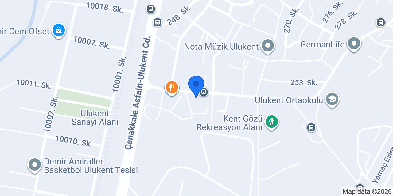 Kent Firin Cafe konumu