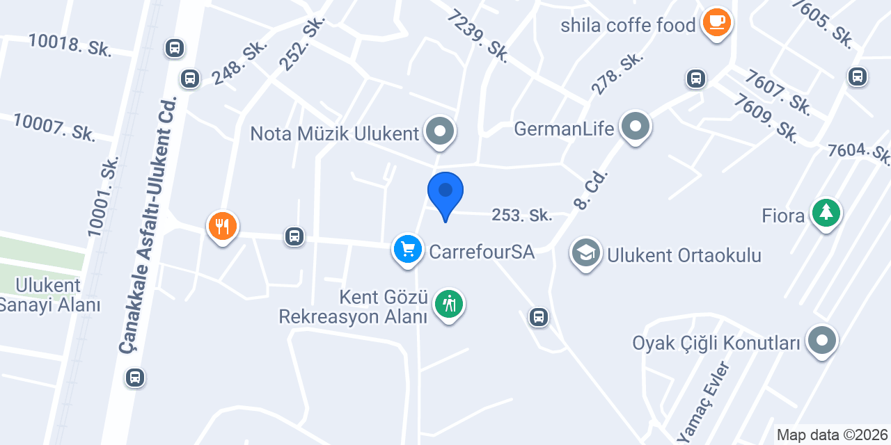 Öztüre Konutları 1 konumu