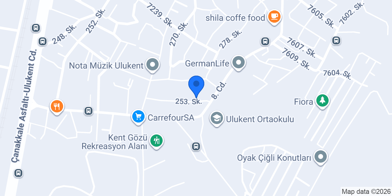 ÜSKÜP ECZANESİ konumu
