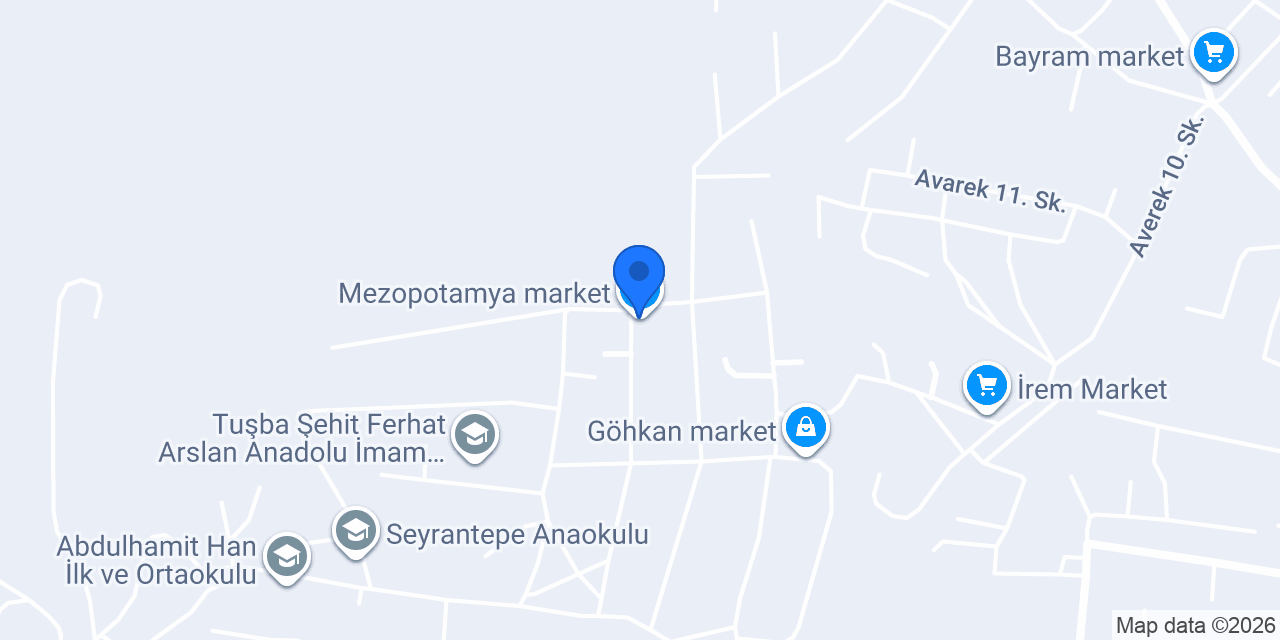 Mezopotamya market konumu