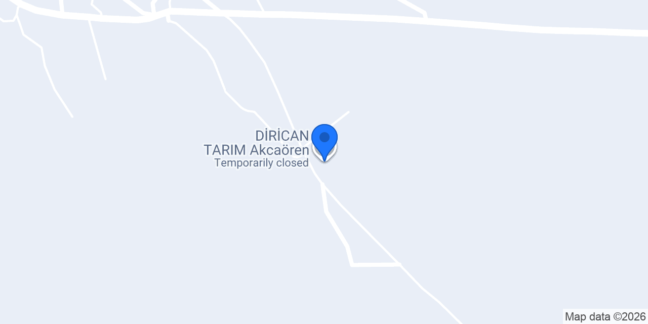 DİRİCAN TARIM Akcaören konumu