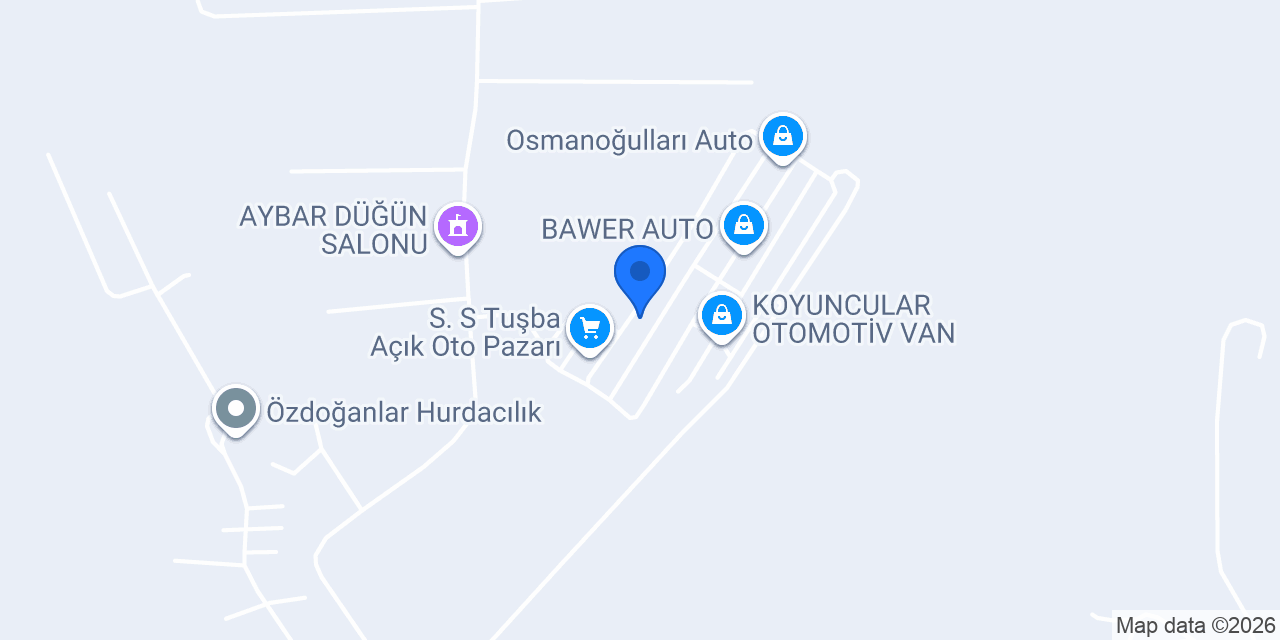 Yıldız Otomotiv konumu