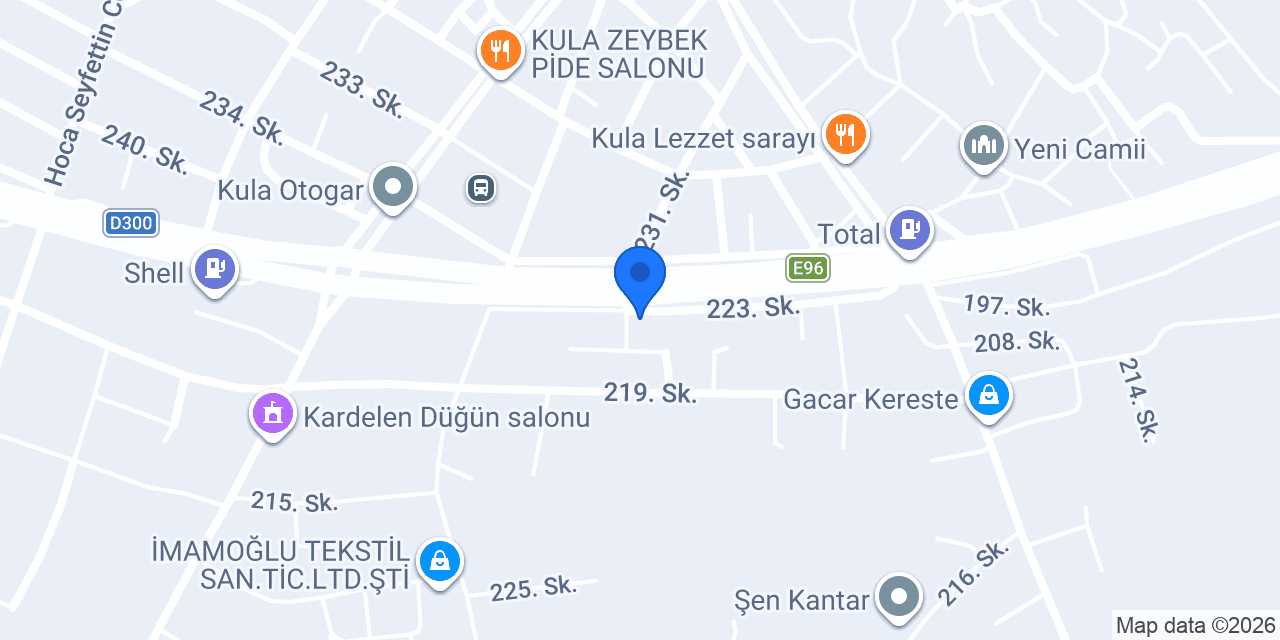 Yıldırım pen ( kompen bauplas) konumu