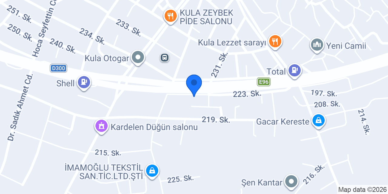 Dönerci Ali Usta konumu