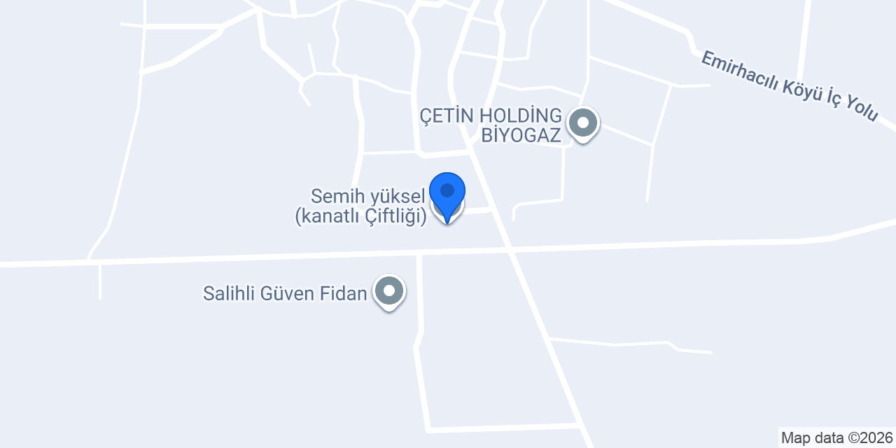 Semih yüksel (kanatlı Çiftliği) konumu