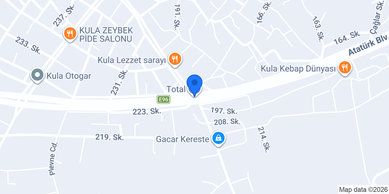 Total konumu