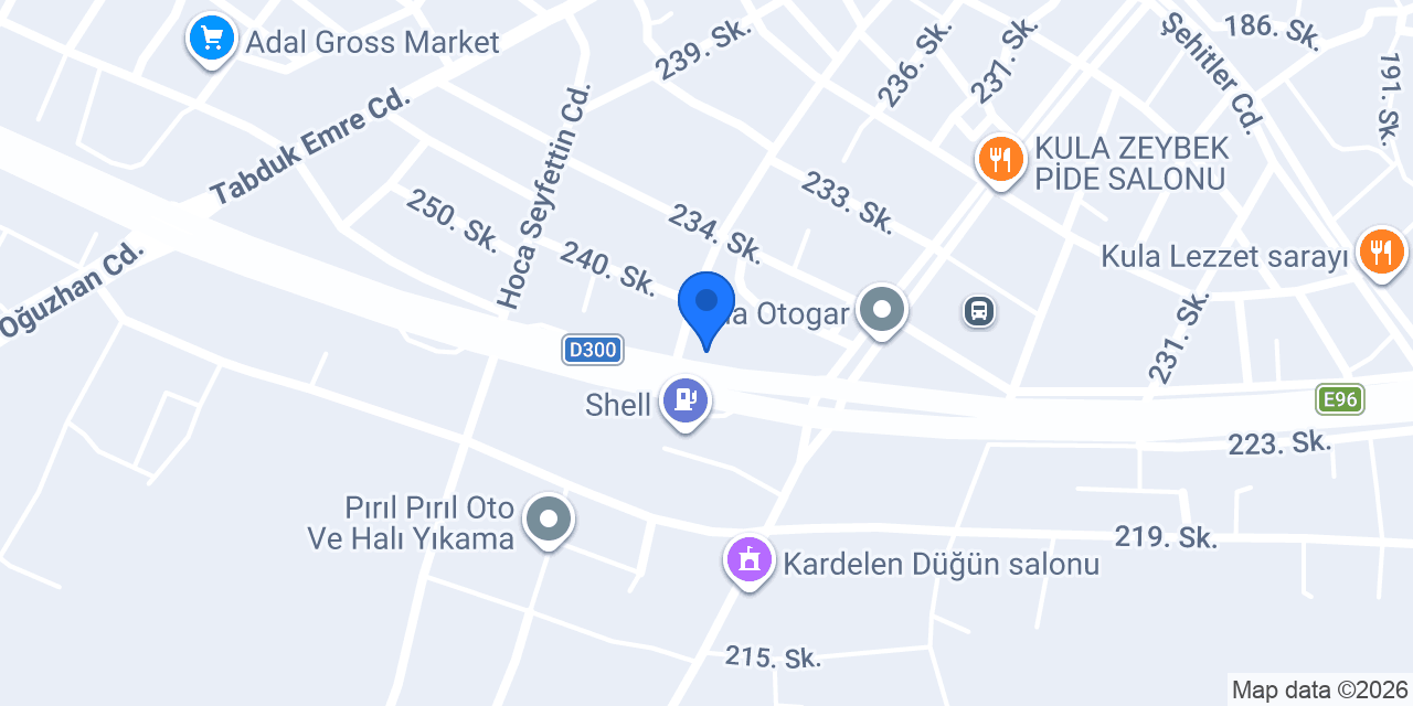 Petrol Ofisi konumu