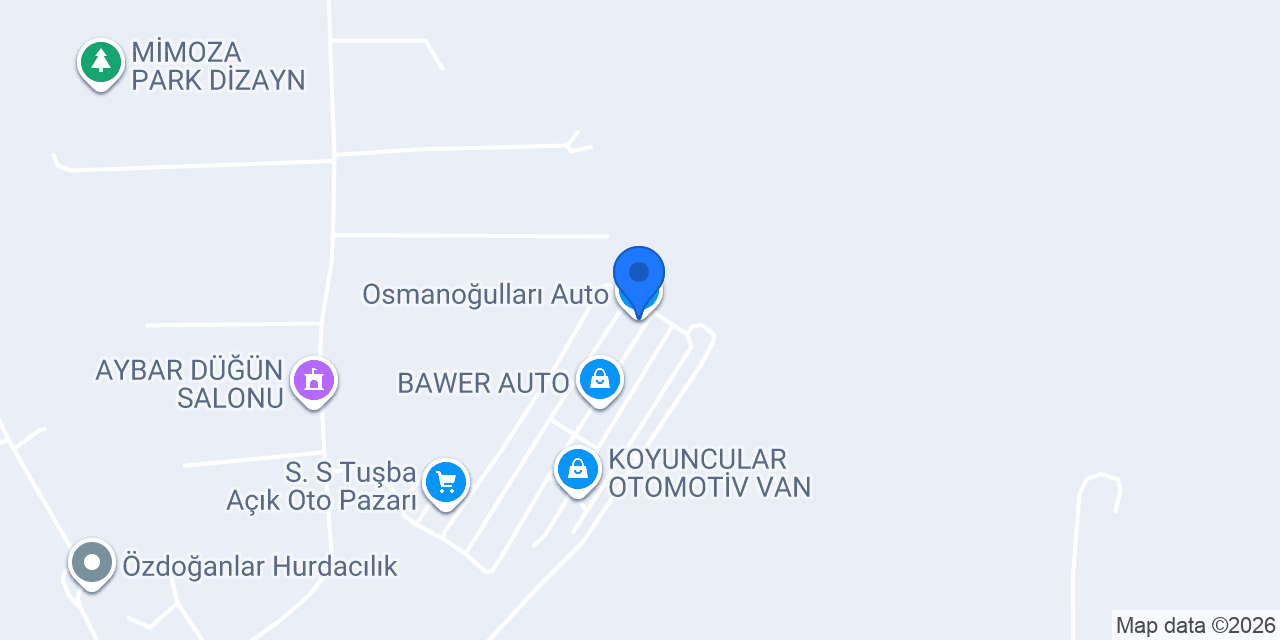 Osmanoğulları Auto konumu