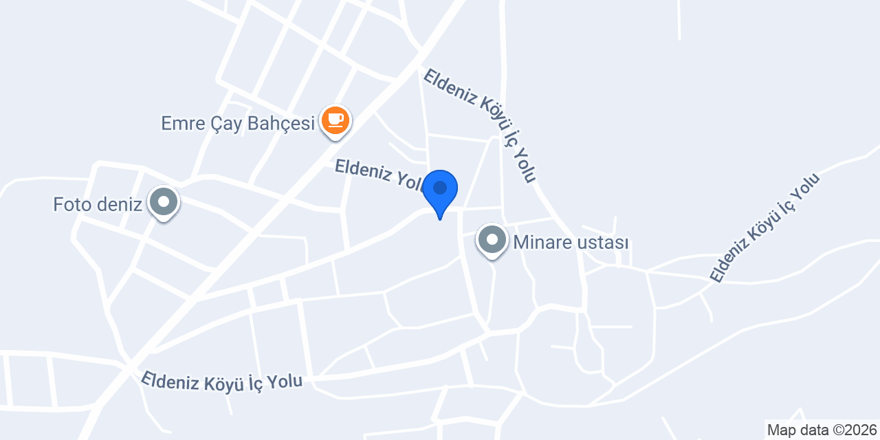 Eldeniz İlköğretim Okulu konumu