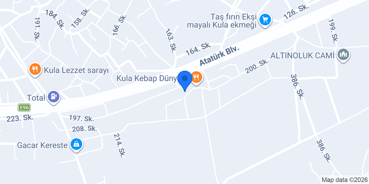 Ataş damper konumu